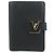 Billetera Compacta Vertical Louis Vuitton en piel Taurillon Noir M81561