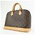 Borsa a mano Louis Vuitton Monogram Alma Canvas Leather Brown M51130 - vista 3