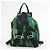 Zaino PRADA in nylon e pelle con logo Triangle Camouflage BZ0032 - vista 2