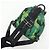Zaino PRADA in nylon e pelle con logo Triangle Camouflage BZ0032 - vista 6