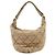 Borsa a tracolla e borsa a mano CHANEL Wild Stich in pelle di vitello Beige Metallic Pink