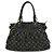 Borsa a mano Louis Vuitton Monogram Denim Neo Cabby MM Noir M95351