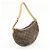 Borsa a tracolla Louis Vuitton Monogram Croissant MM Brown M51512 - vista 4
