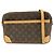Borsa a tracolla Louis Vuitton Monogram Trocadero 30 Marrone M51272