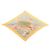 Hermès HERMES Foulard in Seta 100% Plissé AXIS MUNDI Orange - vista 2