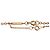Collana Cartier Trinity K18 750YG/WG/PG Oro Giallo Bianco Rosa - vista 7