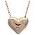 Collana Tiffany & Co Dots Heart 3P Diamanti K18 750YG PT950