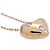 Collana Tiffany & Co Dots Heart 3P Diamanti K18 750YG PT950 - vista 5