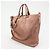 Borsa a mano e spalla 2Way PRADA in pelle Vitello Daino Rosa Metallizzato BN1713 - vista 3