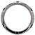CHANEL Ultra Small Ring K18 750WG Schwarze Keramik #60 US9 J3092 - Ansicht 4