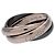 Anello Cartier Trinity MM 750WG BlackCeramic White Gold Black #50 US5.5 - vista 5