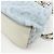 Céline Borsa a mano CELINE Macadam Canvas Leather Raffia Light Blue White - vista 13
