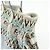 Céline Borsa a mano CELINE Macadam Canvas Leather Raffia Light Blue White - vista 15