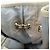 Céline Borsa a mano CELINE Macadam Canvas Leather Raffia Light Blue White - vista 21