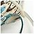 Céline Borsa a mano CELINE Macadam Canvas Leather Raffia Light Blue White - vista 9