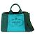 Borsa Tote 2Way PRADA Logo Canapa Triangle Logo Green Blue BN2642
