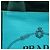 Borsa Tote 2Way PRADA Logo Canapa Triangle Logo Green Blue BN2642 - vista 19