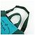 Borsa Tote 2Way PRADA Logo Canapa Triangle Logo Green Blue BN2642 - vista 6