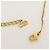 Christian Dior Logo Circle Pendant Metallkette Gold - Ansicht 7