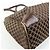 Céline Borsa Tote e borsa a mano CELINE Macadam in tela e pelle embossed Marrone - vista 10