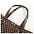 Céline Borsa Tote e borsa a mano CELINE Macadam in tela e pelle embossed Marrone - vista 6