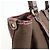 Céline CELINE Borsa Tote in tela logo e pelle embossed Marrone - vista 16