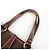 Céline CELINE Borsa Tote in tela logo e pelle embossed Marrone - vista 6