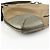 BURBERRY Borsa a tracolla in nylon e pelle Khaki - vista 10