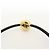 Bracciale Pebble in pelle Anagram LOEWE Nero - vista 12