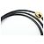 Bracciale Pebble in pelle Anagram LOEWE Nero - vista 7