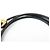 Bracciale Pebble in pelle Anagram LOEWE Nero - vista 8