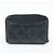 CHANEL COCO Logo Matelasse Lambskin Coin Case Card Case Black - vista 2