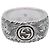 Anello GUCCI Interlocking G Arabesque Cat Head SV925 Silver #15 US7 - vista 2