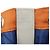 Hermès HERMES Soie Cool 22 Borsa a tracolla zaino in pelle e seta Orange - vista 10