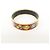 Hermès Bracciale Rigido HERMES Email GM Plated Red Gold - vista 4