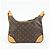 Borsa a tracolla Louis Vuitton Monogram Boulogne 30 Marrone M51265 - vista 2