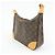 Borsa a tracolla Louis Vuitton Monogram Boulogne 30 Marrone M51265 - vista 3