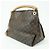 Borsa a tracolla Louis Vuitton Monogram Artsy MM Brown M40249 - vista 3