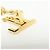 Louis Vuitton Porte Cles LV Facettes Bag Charm Gold M65216 - vista 9