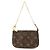 Louis Vuitton Monogram Mini Pochette Accessoires Hand Bag M58009