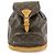 Zaino Louis Vuitton Monogram Montsouris MM Brown M51136