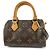 Autre Marque Louis Vuitton Monogram Mini Speedy Shoulder Hand Bag Brown M41534