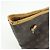 Borsa a Tracolla Louis Vuitton Monogram Neverfull MM Marrone M40156 - vista 15