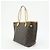 Borsa a Tracolla Louis Vuitton Monogram Neverfull MM Marrone M40156 - vista 3