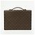 Louis Vuitton Monogram Port‑Documents Bandoulière Brown M53338 - vista 2