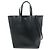 Céline CELINE Party Cal Cabas Leder 2WAY Tasche Tote Bag Handtasche Schwarz