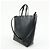 Céline CELINE Party Cal Cabas Leder 2WAY Tasche Tote Bag Handtasche Schwarz - Ansicht 3