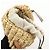 Borsa a tracolla LOEWE Anagram in pelle e rafia Motivo Conchiglia - vista 17