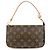 Louis Vuitton Monogram Pochette Accessoires Pouch Hand Bag Brown M51980