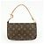 Louis Vuitton Monogram Pochette Accessoires Pouch Hand Bag Brown M51980 - vista 2